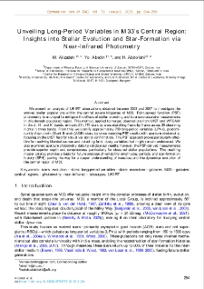 Unveiling Long-Period Variables in M33&rsquo;s Central Region:Insights into Stellar Evolution and Star-Formation via Near-Infrared Photometry