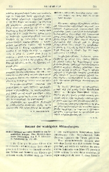 Resum&eacute; der wichtigsten Abhandlungen