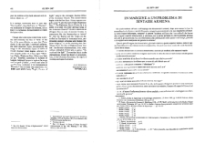 In Margine A Un Problema Di Sintassi Armena