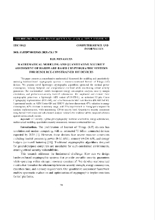 Mathematical Modeling And Quantitative Security Assessment Of Hardware-Based Cryptographic Systems For Resource-Constrained Iot Devices