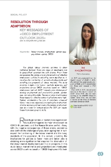 Resolution through Adaptation: Key Messages of &ldquo;OECD Employment Outlook 2025&rdquo;