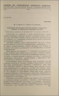 Структурная организация клеточных мембран и образование аммиака из аминокислот в корковом слое почек