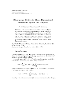 Biharmonic Helices in Three-Dimensional Lorentzian Egorov and &epsilon;-Spaces