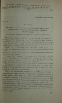 Об одном алгоритме нахождения подграфа инвариантного относительно минимальных доминирующих множеств заданного графа