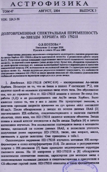 Долговременная спектральная переменность Ae-звезды Хербига HD 179218