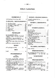 Ցանկ նիւթոց