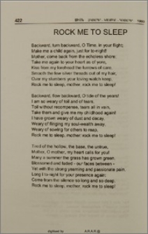 Rock Me to Sleep