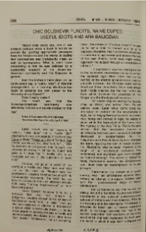 Chic Bolshevik pindits, Naive Dupes, Useful Idiots and Ara Baliozian