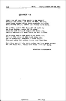 Sonnet 42