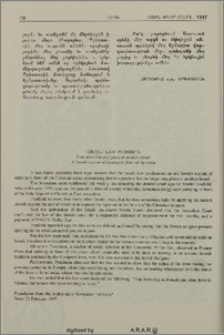 Israeli Law Prohibits