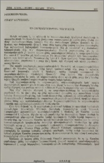 Մի Յարակարծութիւն (Պարադոքս).-Փոխհատուցում. Միացած մենք կը Յաղթենք.-Ահարկու Հարց
