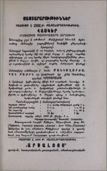 Յայտարարութիւններ