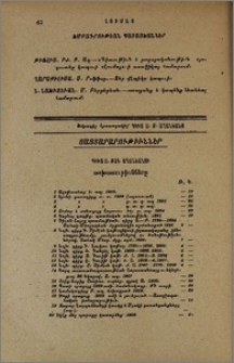 Յայտարարութիւններ