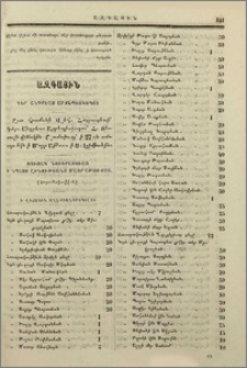 Ցուցակ նուիրատուաց ի նպաստ շինութեանց Մայր Աթոռոյս