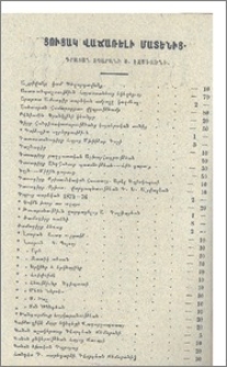 Ցուցակ վաճառելի մատենից.Գրատան տպարանի Ս.Էջմիածնի.