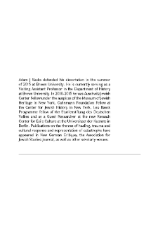 “On Ararat Alone, no Ark can Rest.” Beyond Morgenthau: Jews, Social Democrats, and Jewish Social Democrats: Alliances and Solidarity During the Armenian Genocide Epoch