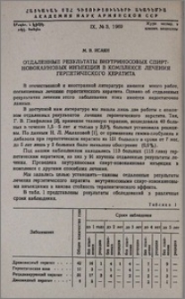 Отдаленные результаты внутриносовых спиртновокаиновых инъекций в комплексе лечения герпетического кератита