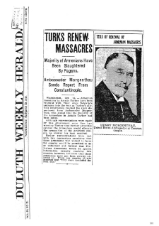 Turks renew Massacres (Duluth Weekly Herald, 1915-10-13)