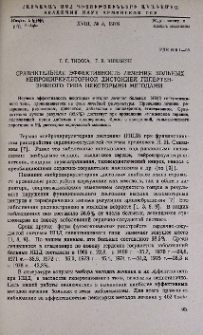 Сравнительная эффективность лечения больных нейроциркуляторной дистонией гипертензивного типа некоторыми методами