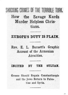 Shocking crimes of the terrible Turk (The San Francisco Call)