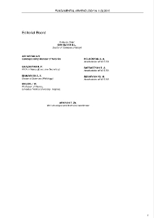 Editorial Board